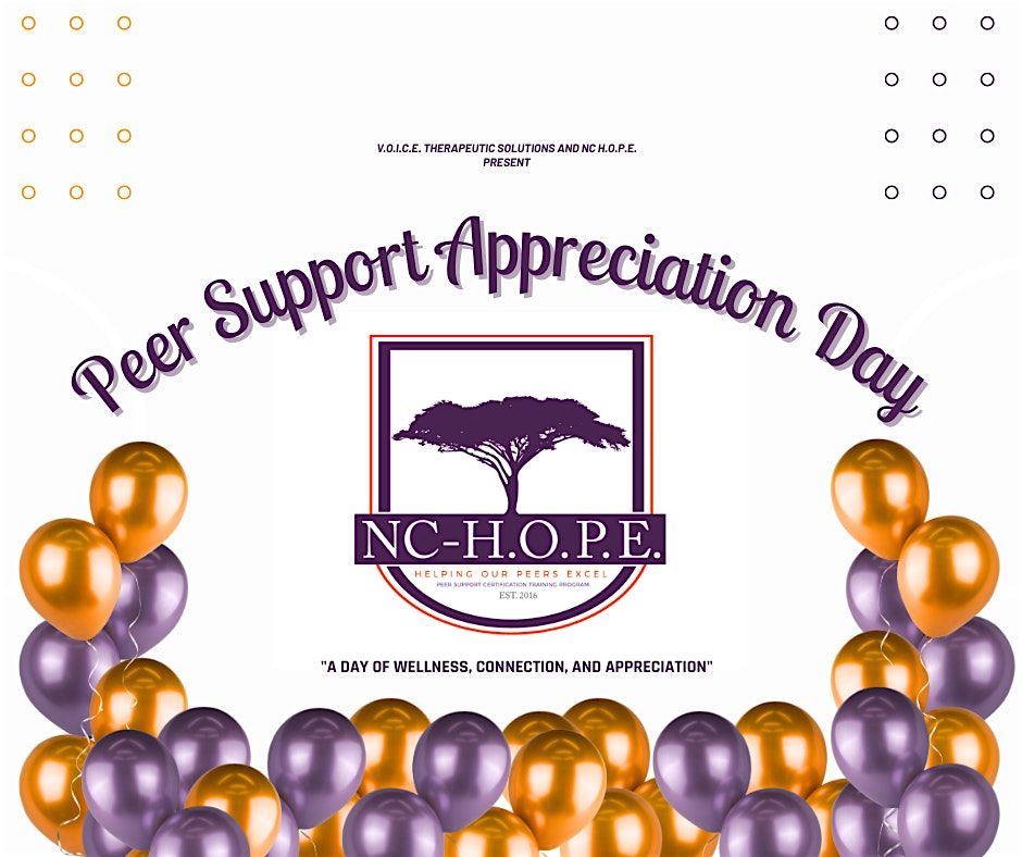 Peer Support Appreciation Day, 24 October | Event in Raleigh | AllEvents