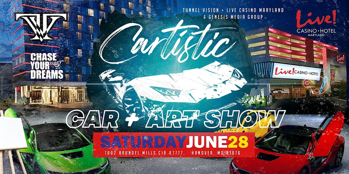 Cartistic- Car & Art Show, 28 June | Event in Severn | AllEvents