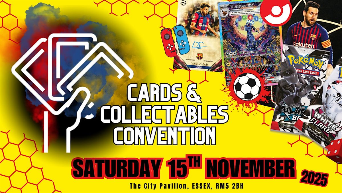 CARDS & COLLECTABLES CONVENTION 2025 PART 2, 15 November | Event in Romford | AllEvents