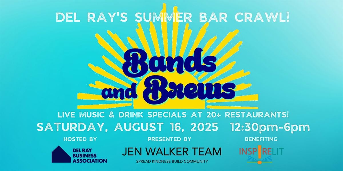 5th Annual Bands & Brews: Del Ray's Summer Bar Crawl, 16 August | Event in Alexandria | AllEvents