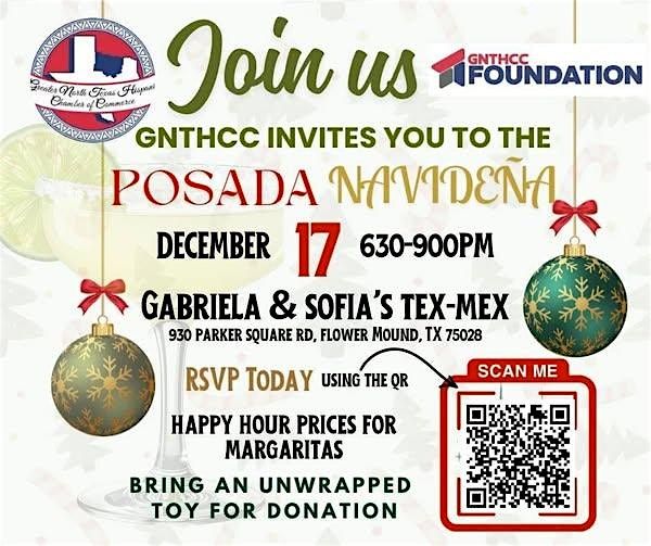 ¡Posada Navideña Mixer con GNTHCC!, 17 December | Event in Flower Mound | AllEvents