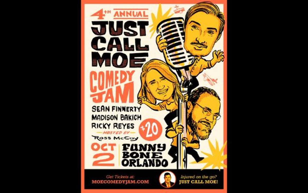 Just Call Moe Comedy Jam at Funny Bone - Orlando, 2 October | Event in Williamsburg | AllEvents