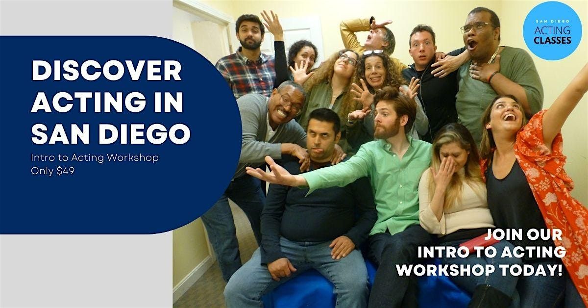 Intro to Acting Workshop - San Diego, 28 May | Event in San Diego | AllEvents