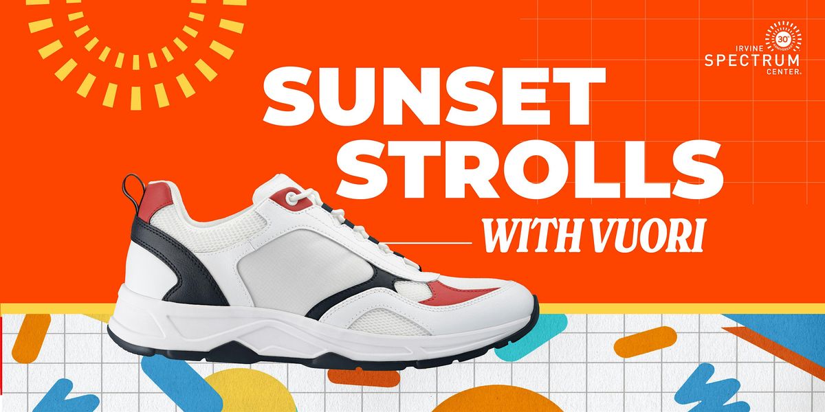 Sunset Strolls w/ Vuori, 6 August | Event in Irvine | AllEvents
