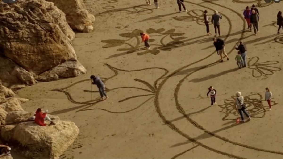 New Years Day Collaborative Beach Art, 1 January | Event in San Francisco | AllEvents