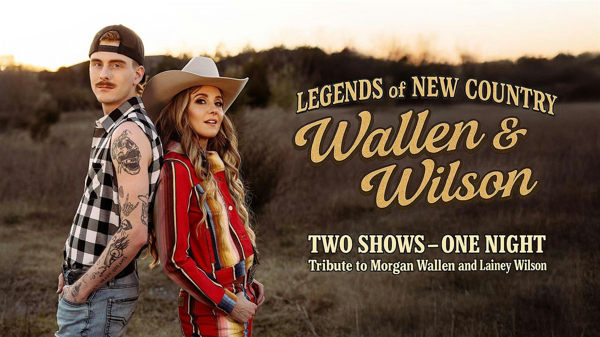 Legends of New Country Wallen & Wilson Tribute Band LIVE at Shark Beach, 16 August | Event in Amarillo