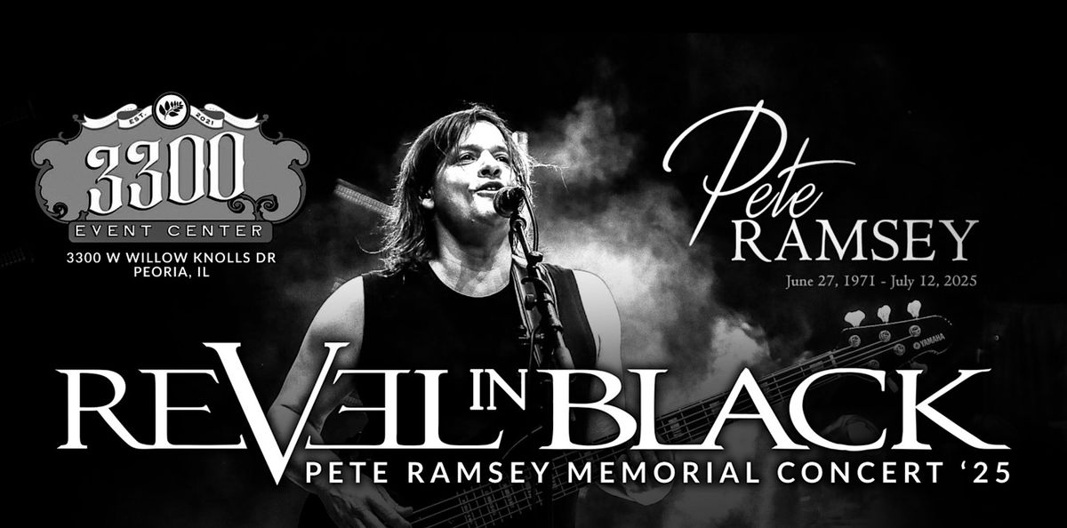 Revel in Black - Pete Ramsey Memorial Concert '25, 14 September | Event in Peoria | AllEvents