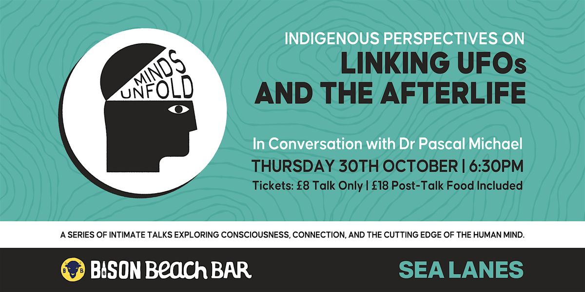 Linking UFOs and The Afterlife: In Conversation with Dr Pascal Michael, 30 October | Event in Brighton | AllEvents