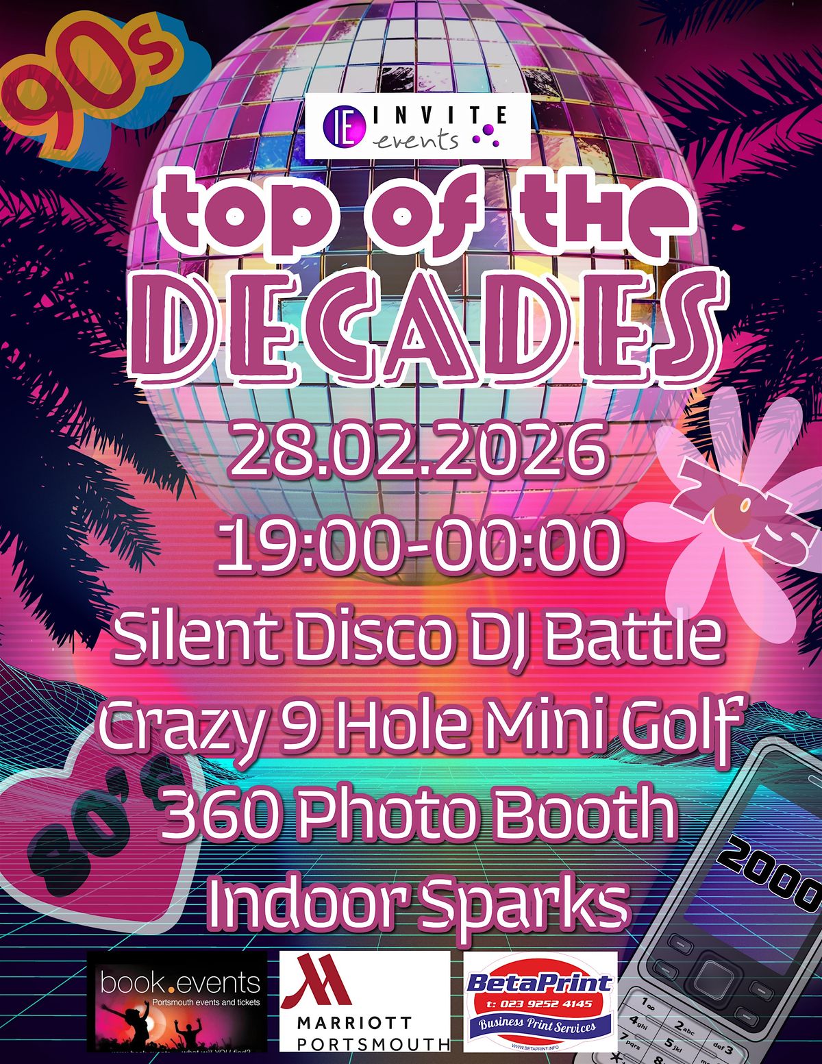Top of Decades Silent Disco, 28 February | Event in Cosham | AllEvents