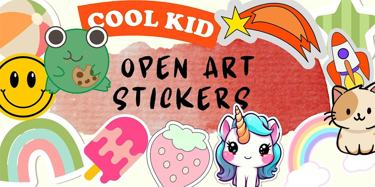 Open Art: Stickers, 21 July | Event in Wharton | AllEvents