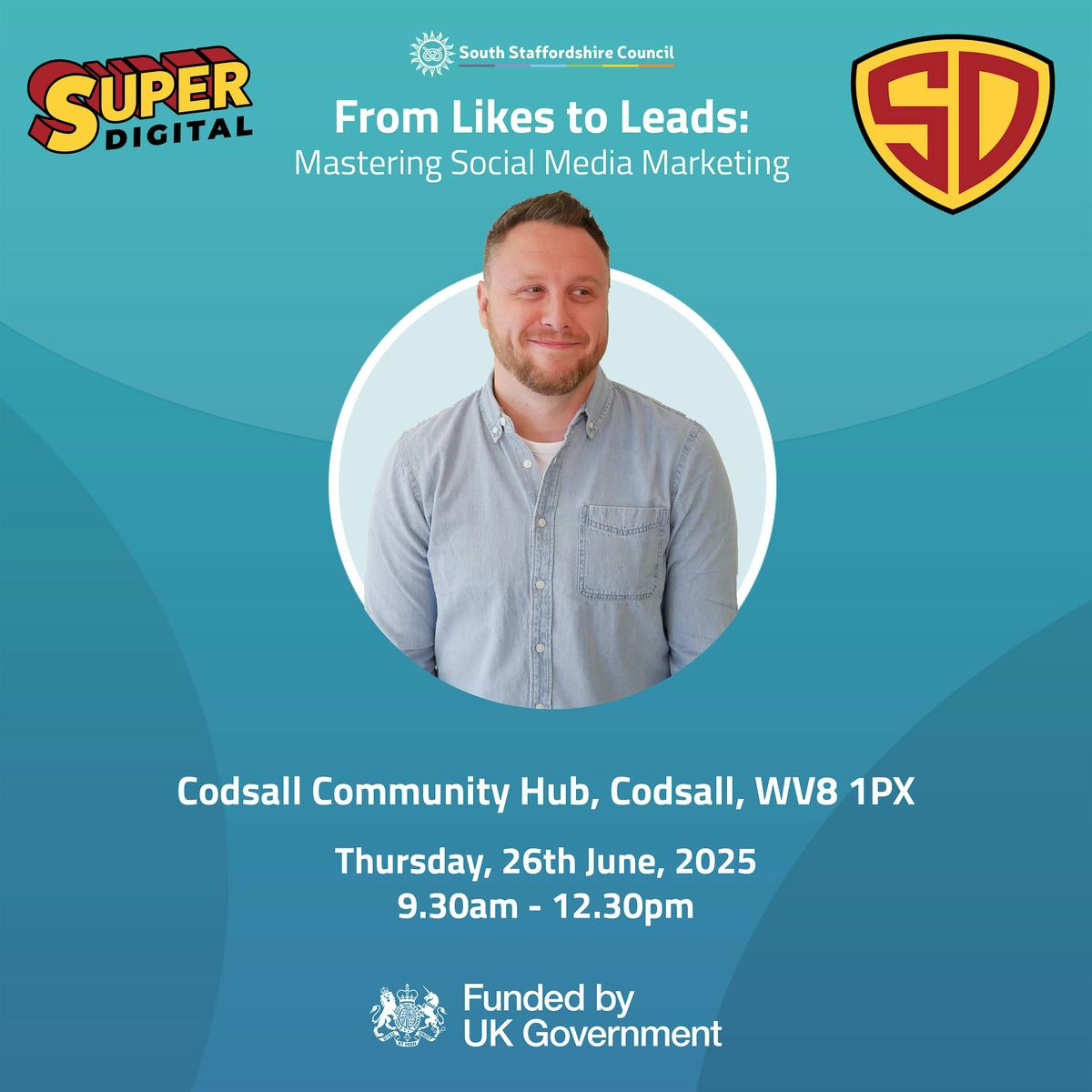 From Likes to Leads: Mastering Social Media Marketing, 26 June | Event in Codsall | AllEvents