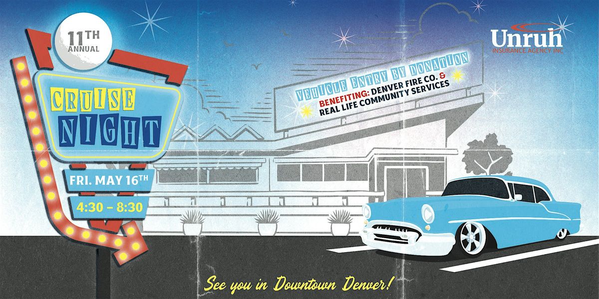 11th Annual Cruise Night, 16 May | Event in Denver | AllEvents