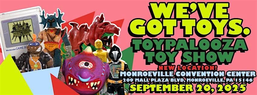 The Toypalooza Toy Show - Monroeville Convention Center Edition!, 20 September | Event in Monroeville | AllEvents