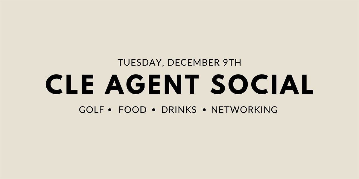 CLE Agent Social at TopGolf | December 9th, 3:00 - 5:00 pm, 9 December | Event in Independence | AllEvents