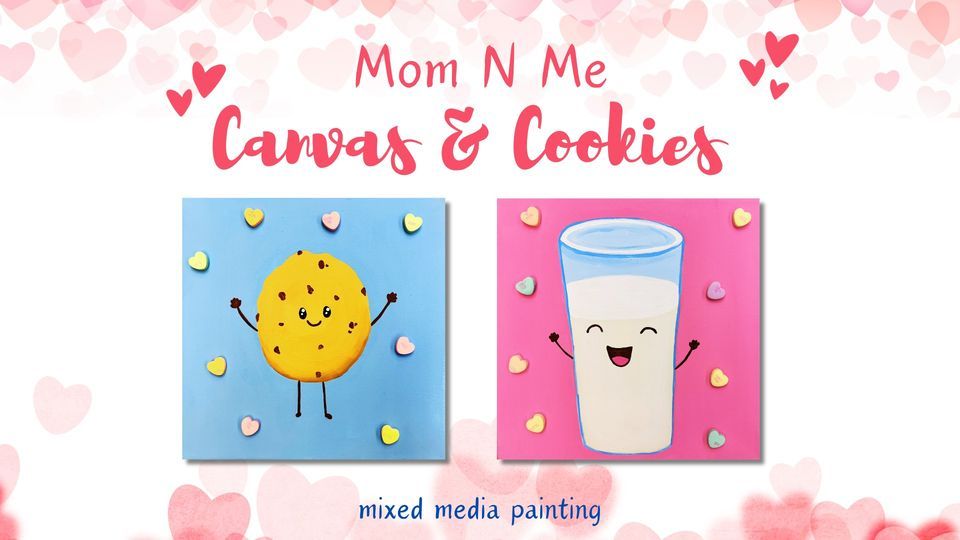 Mom N Me Canvas & Cookies, PaintaTreasure Studio Haddon Heights