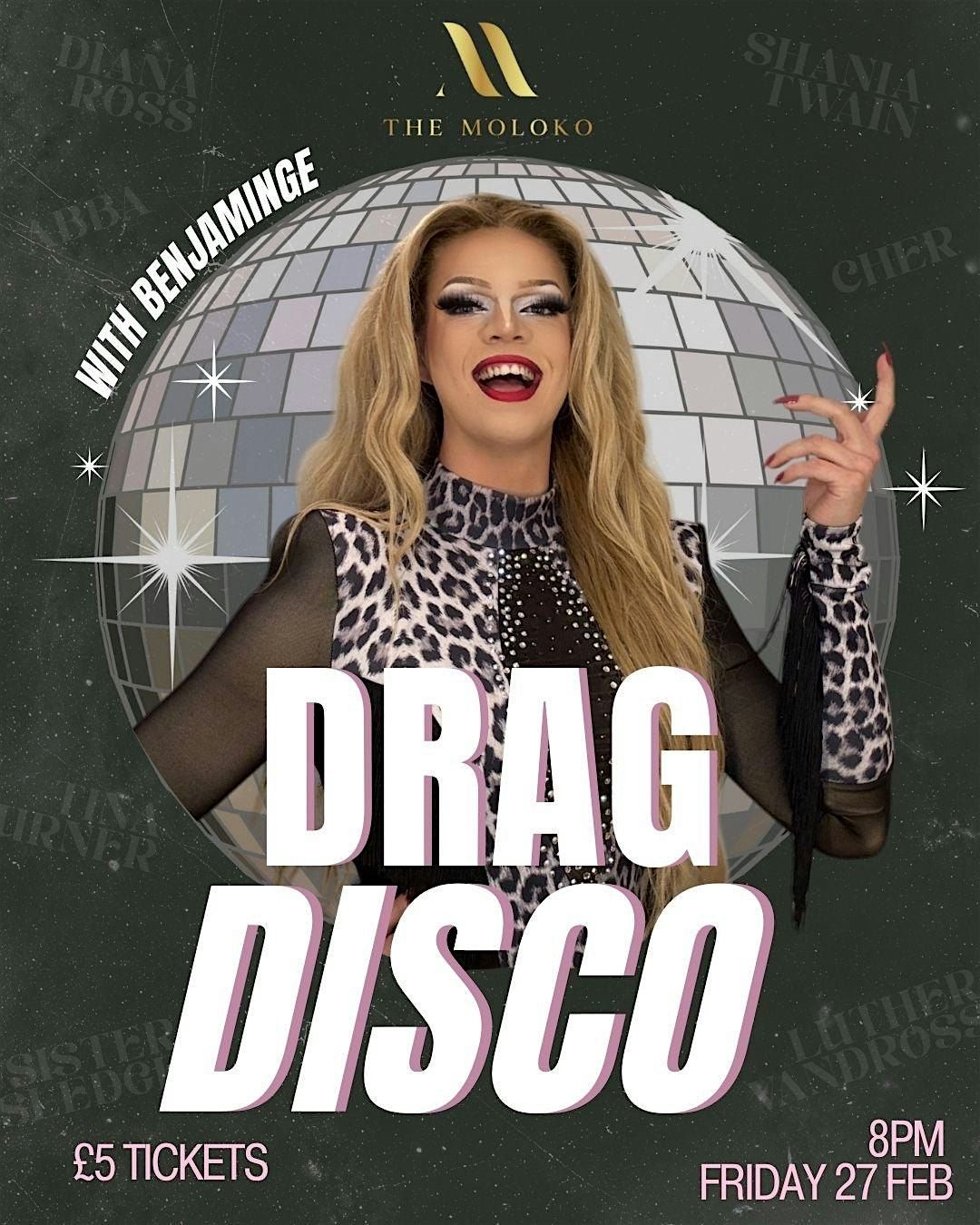 Drag Disco with Benjaminge, 27 February | Event in Ipswich | AllEvents
