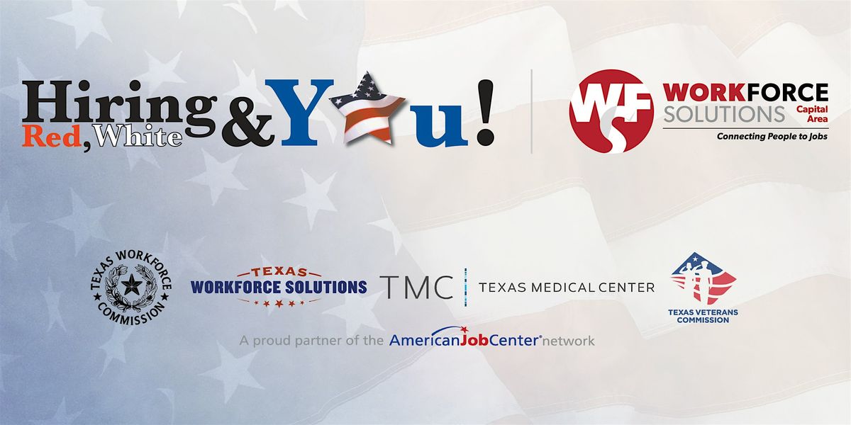 Hiring Red, White & You! 2025 - Austin's Largest Veterans Hiring Event, 6 November | Event in Austin | AllEvents