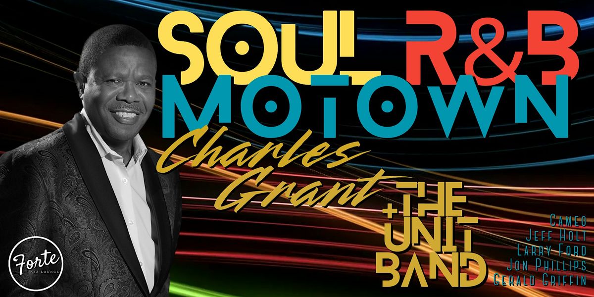 Soul, R&B and Motown with Charles Grant | 7:00pm, 23 August | Event in Charleston | AllEvents