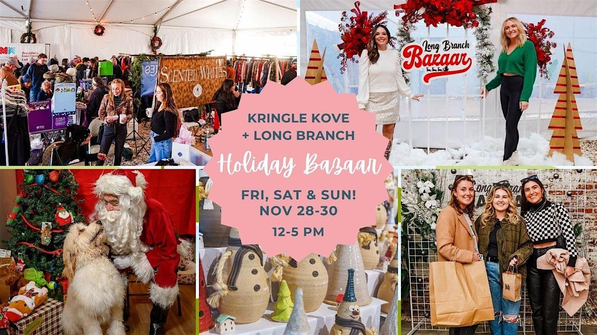 Kringle Cove + Long Branch Holiday Bazaar 2025, 28 November | Event in Long Branch | AllEvents