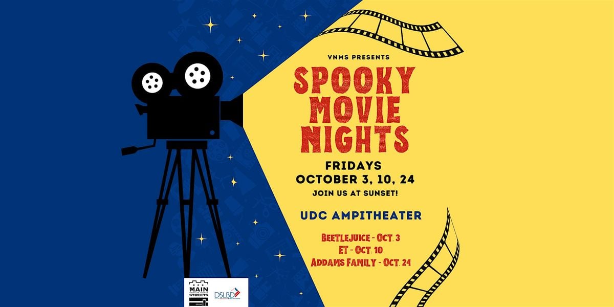 VNMS Spooky Movie Night - ET at UDC Ampitheater, 10 October | Event in Washington | AllEvents