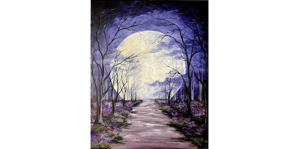 Lavender Moonlight - Paint and Sip in Fishkill | Classpop!™, 23 August | Event in Fishkill | AllEvents