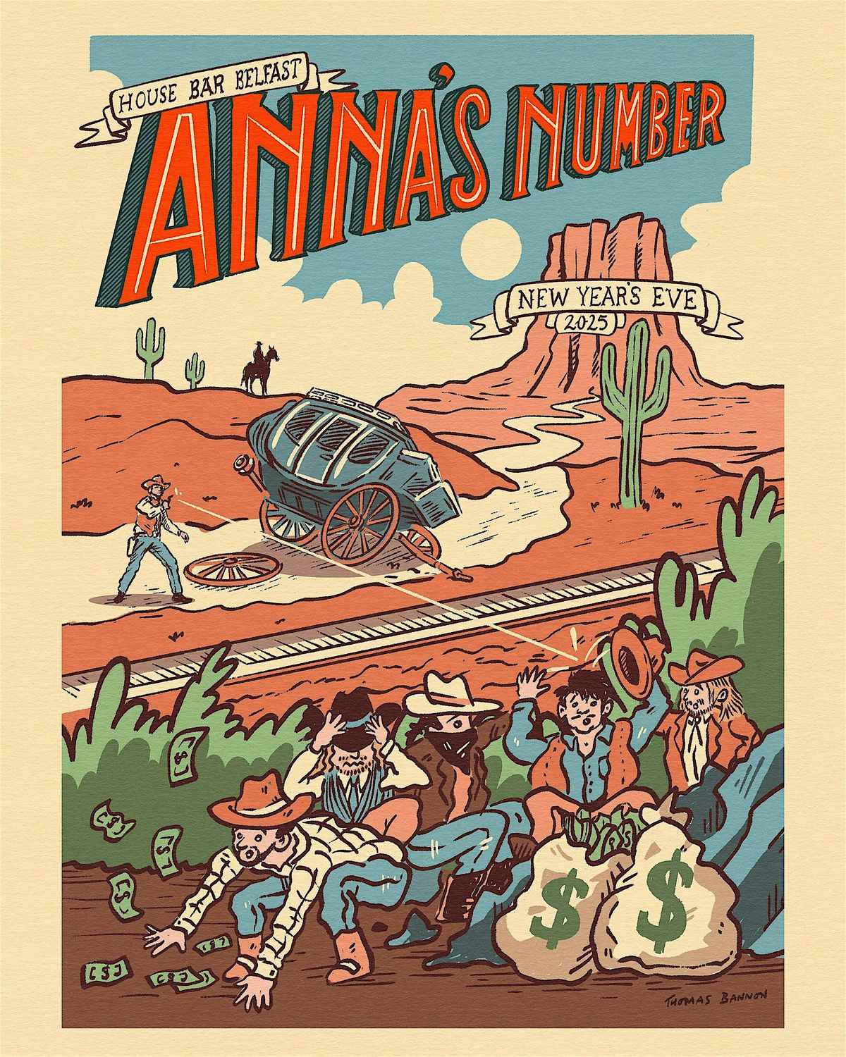 NYE  2025 Celebration  with Anna's Number, 31 December | Event in Belfast | AllEvents