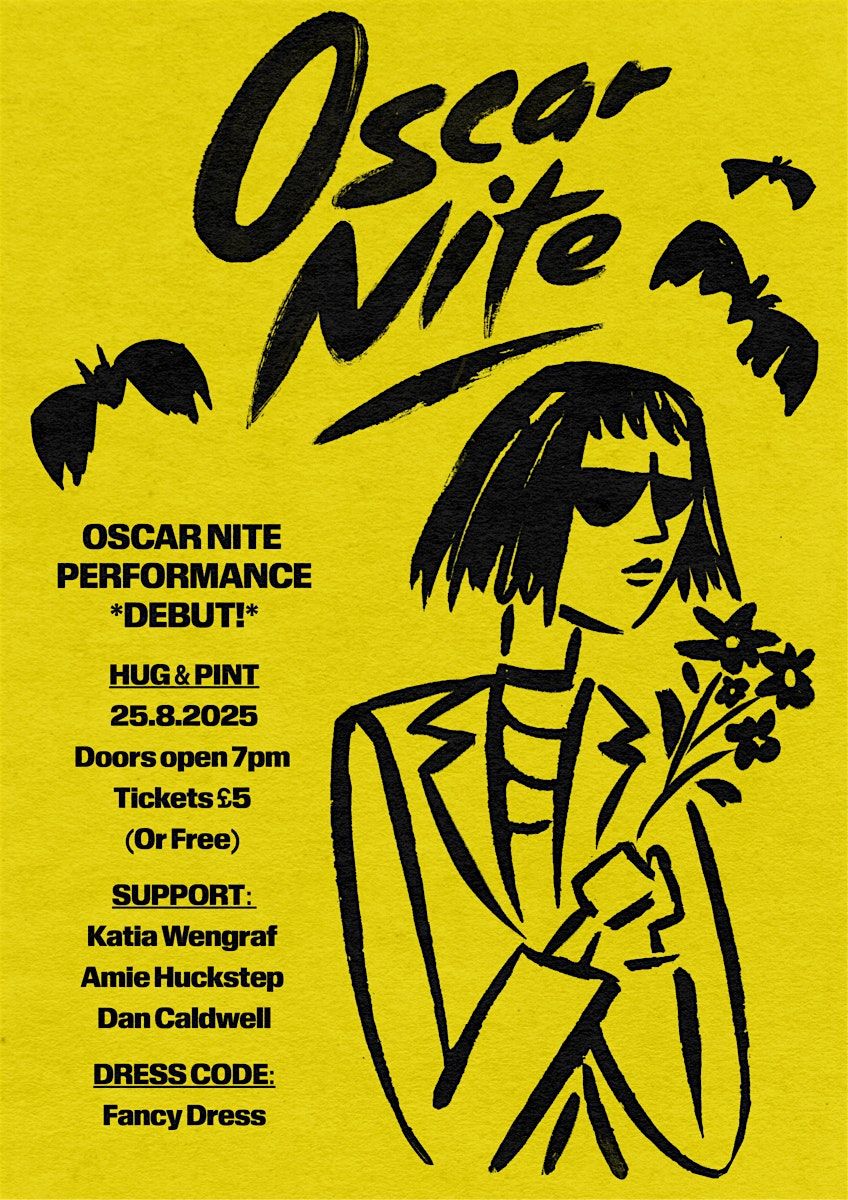 OSCAR NITE, 25 August | Event in Glasgow | AllEvents