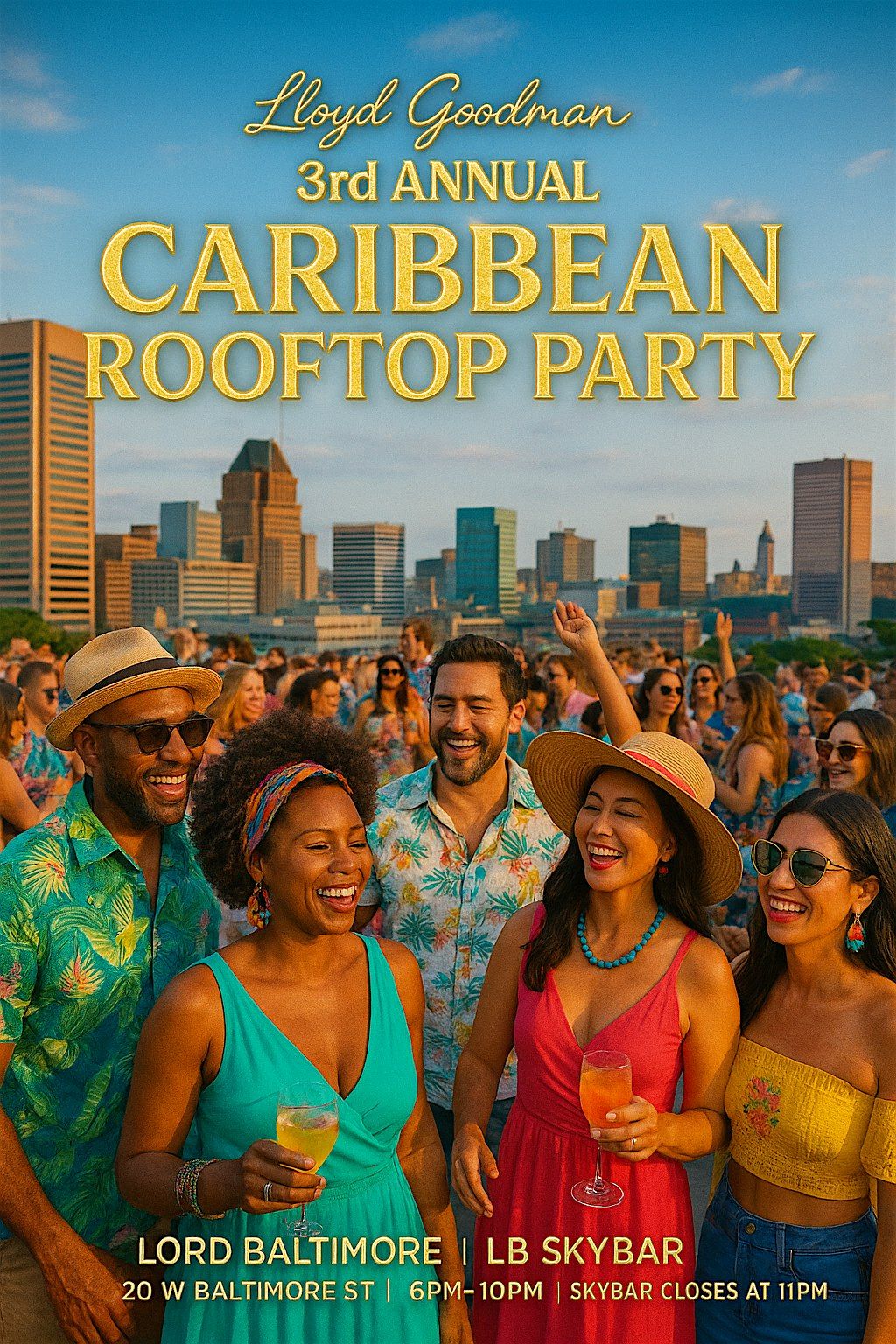 Annual Caribbean Rooftop Party (Rain or Shine), 26 September | Event in Baltimore | AllEvents
