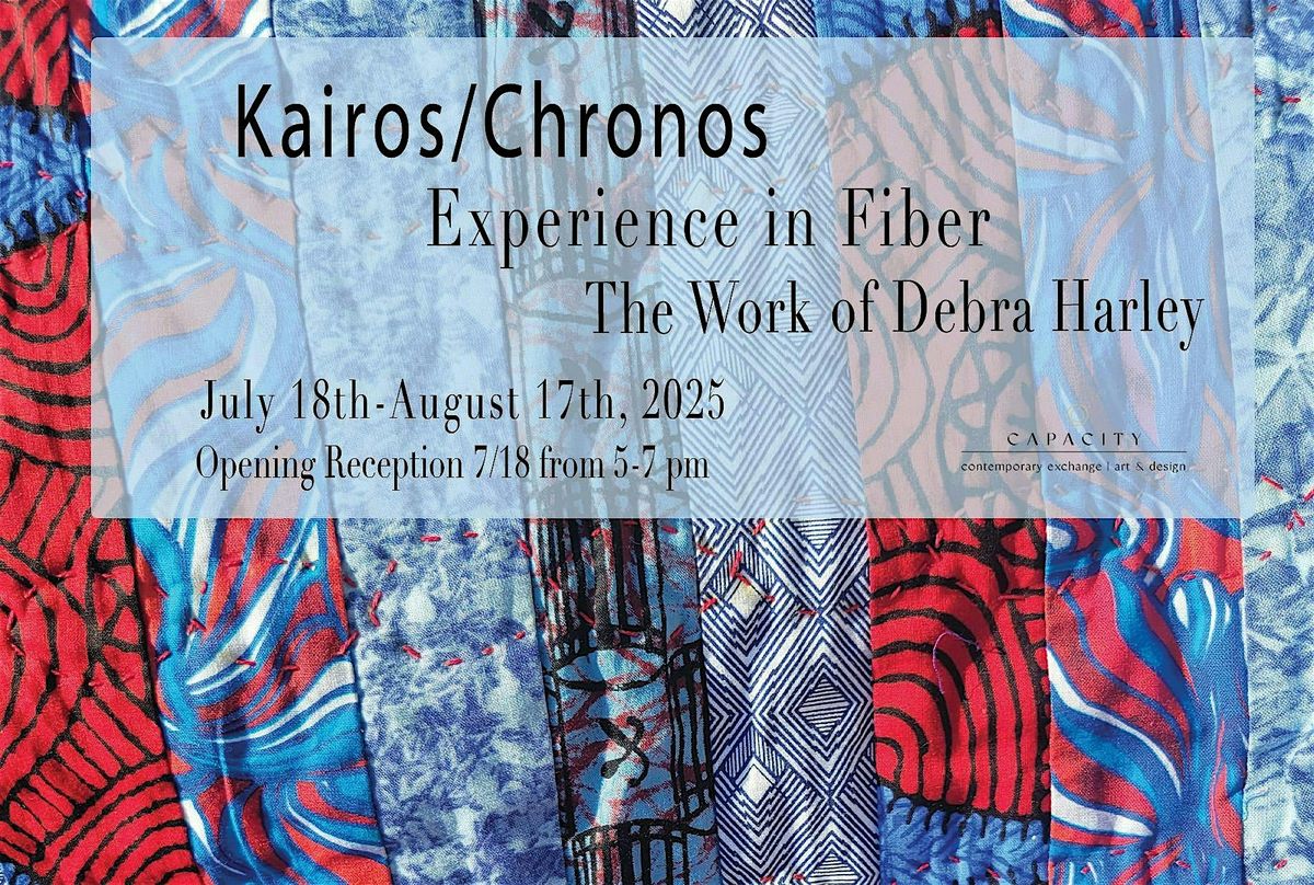 Kairos/Chronos: Experience in Fiber | The Work of Debra Harley, 25 August | Event in Louisville | AllEvents
