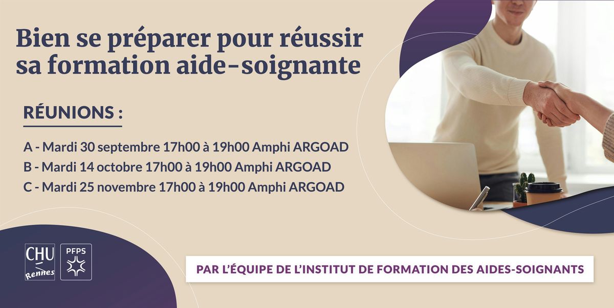 PFPS - Bien se préparer pour réussir sa formation aide-soignante - 2025 | Event in Rennes | AllEvents