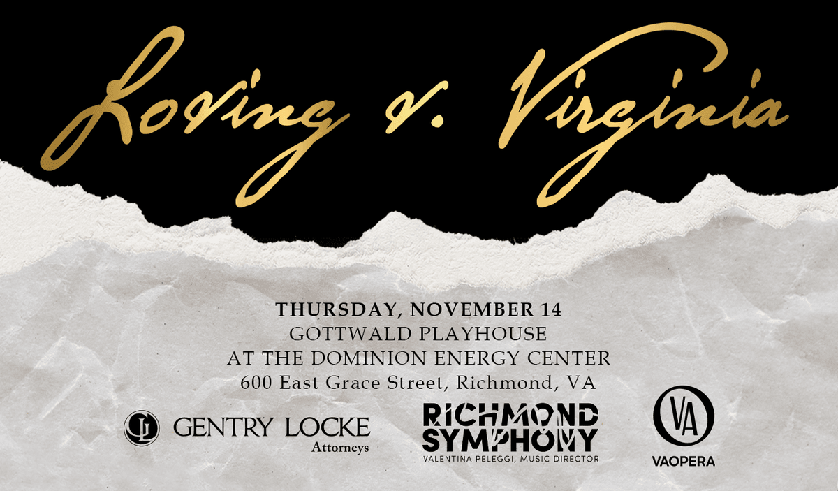 Virginia Opera - Loving v Virginia at Carpenter Theatre at Dominion Energy Center | Event in Richmond | AllEvents