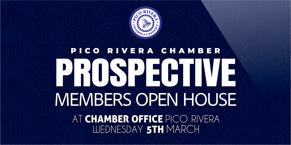 Prospective Member Open House, 4 June | Event in Pico Rivera | AllEvents