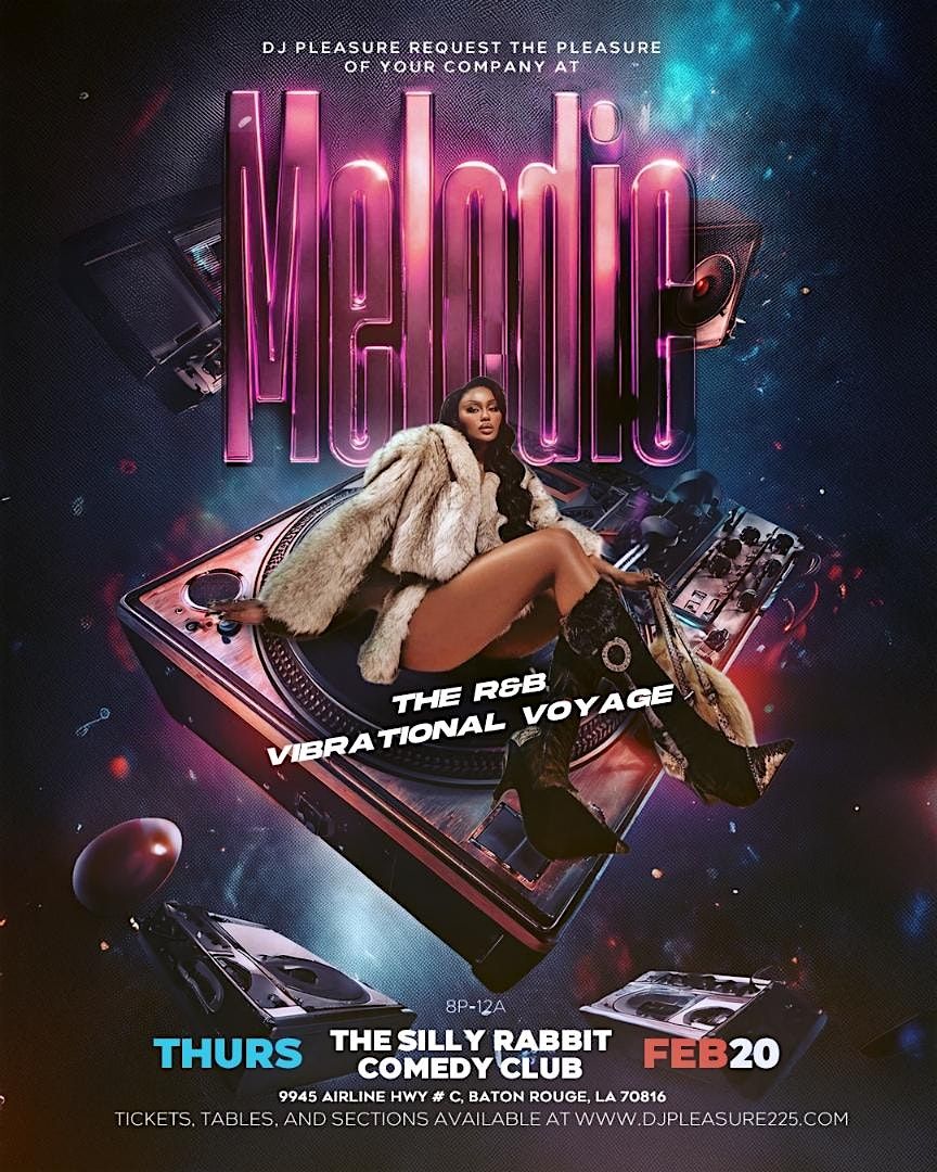 Melodic: The R&B Vibrational Voyage, 20 March | Event in Baton Rouge | AllEvents