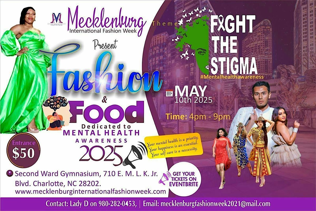 MECKLENBURG INTERNATIONAL FASHION WEEK MAY 2025, 10 May | Event in Charlotte | AllEvents