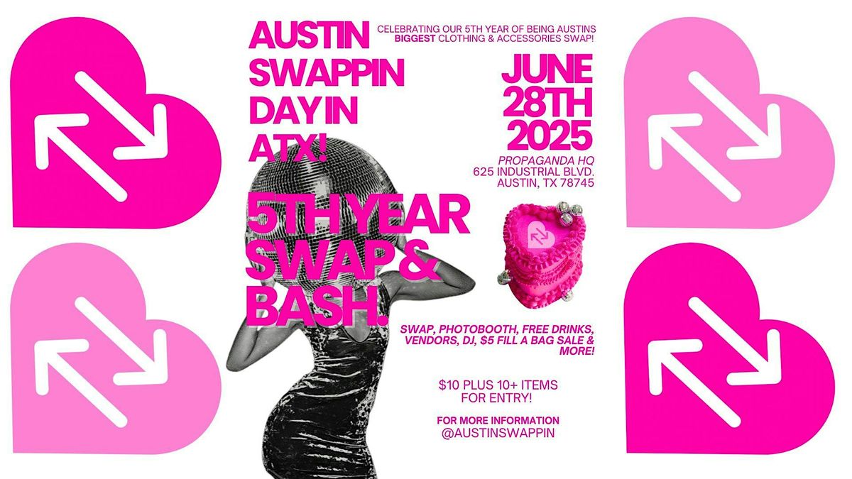 Austin Swappin June Swap & Bash! Clothing Swap, 28 June | Event in Austin | AllEvents