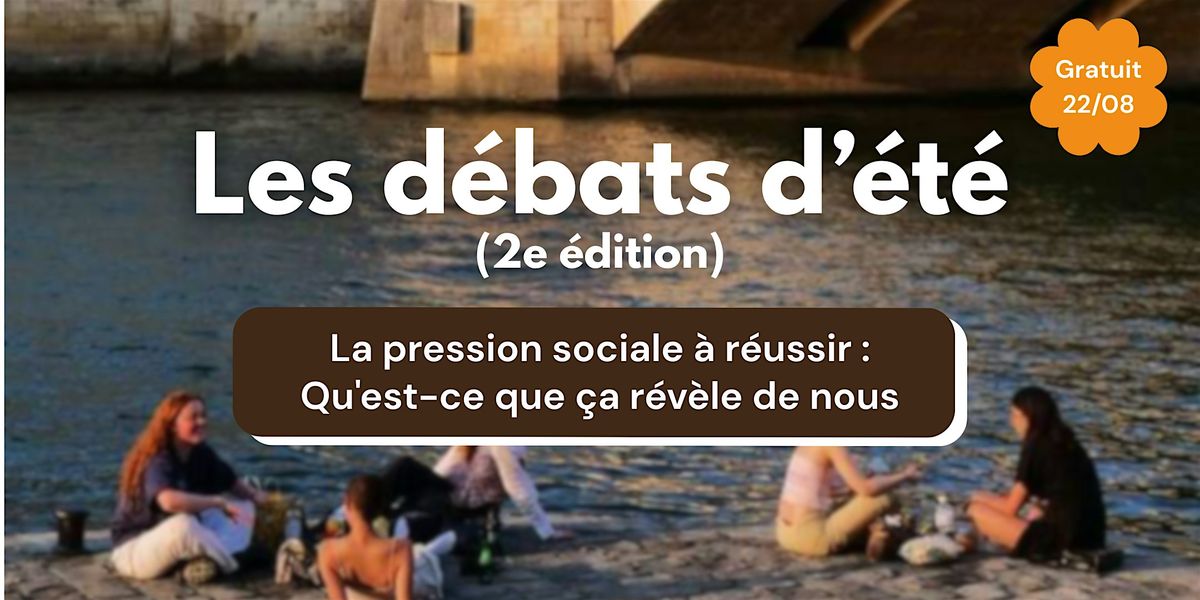 Les débats d'été (2e édition), 22 August | Event in Paris | AllEvents