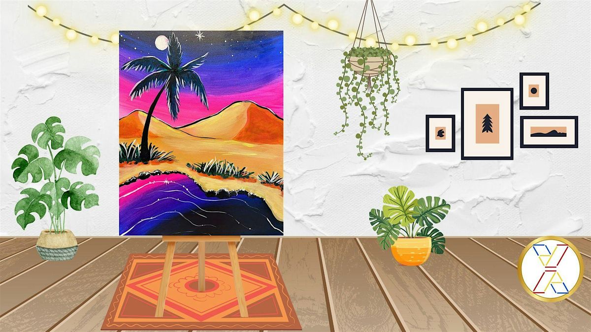 BYOB Glow Paint N Sip : Oasis Dunes, 15 August | Event in Carbondale | AllEvents