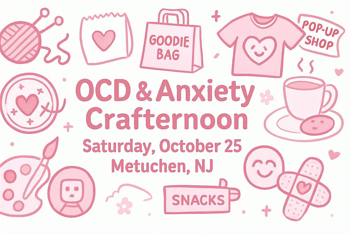OCD & Anxiety Crafternoon, 25 October | Event in Metuchen | AllEvents