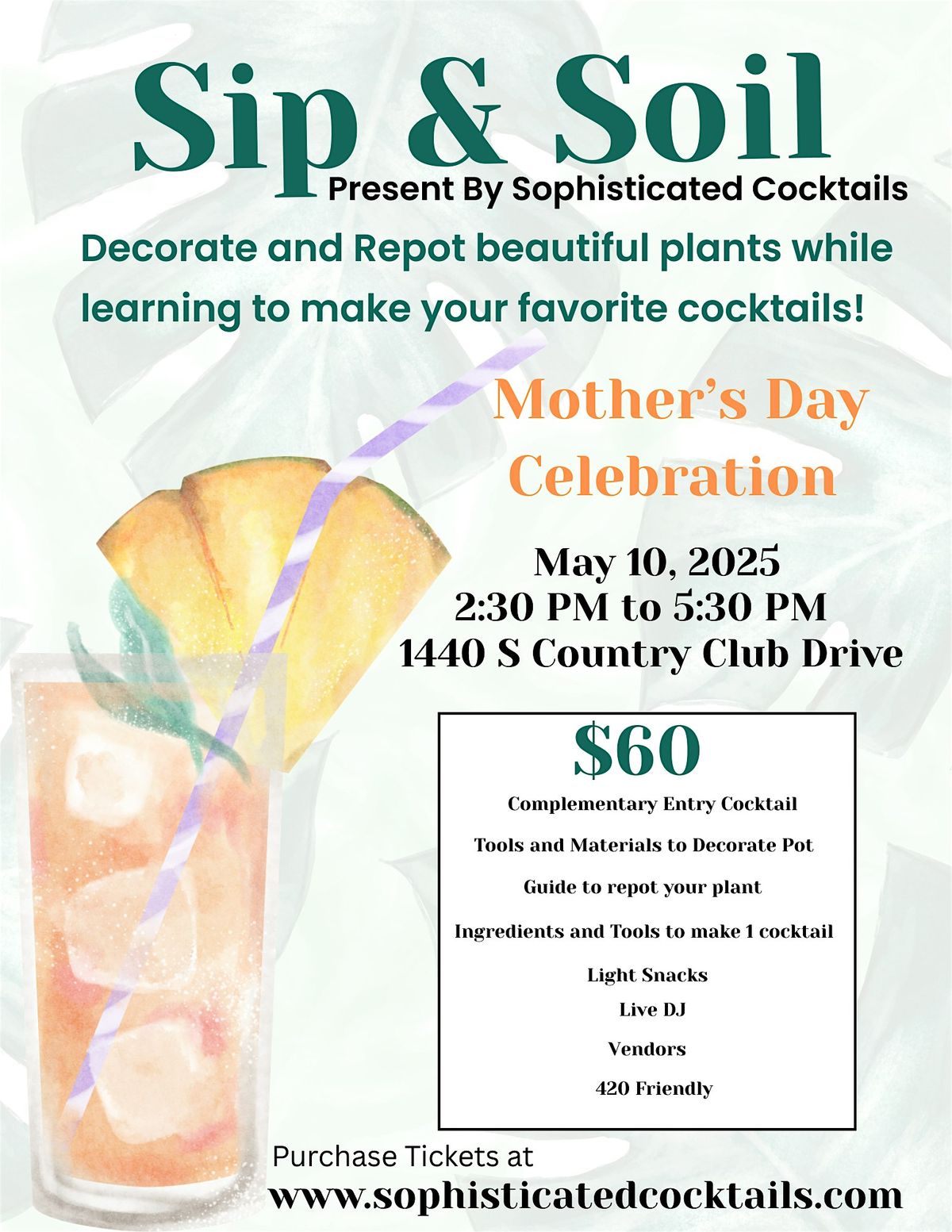 SIP & SOIL: COCKTAILS + CREATIVITY | Event in Mesa | AllEvents