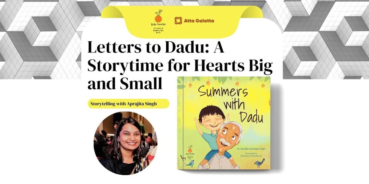 Letters to Dadu, 23 August | Event in Bangalore | AllEvents