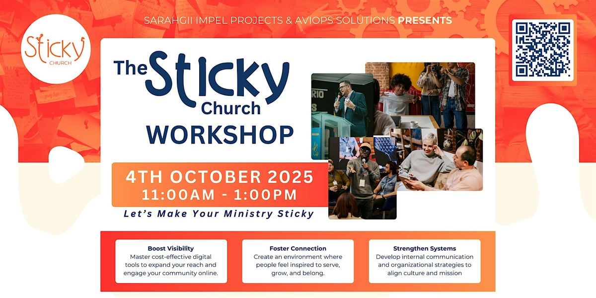 The Sticky Church Workshop, 4 October | Event in Augusta | AllEvents