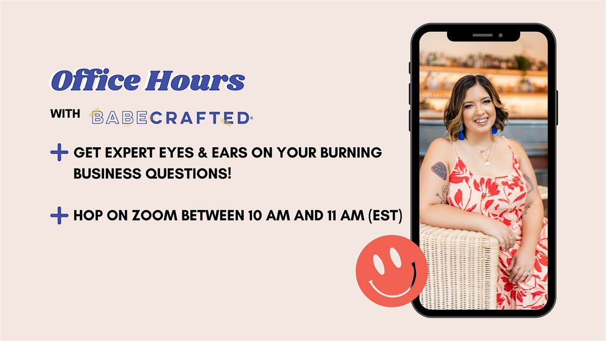 Office Hours | 2025 | Online Event | AllEvents