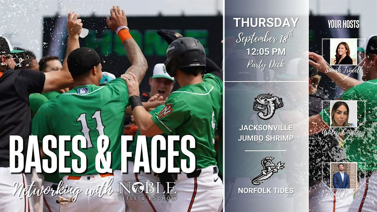 Bases & Faces: Networking with Noble Title & Escrow, 18 September | Event in Norfolk | AllEvents