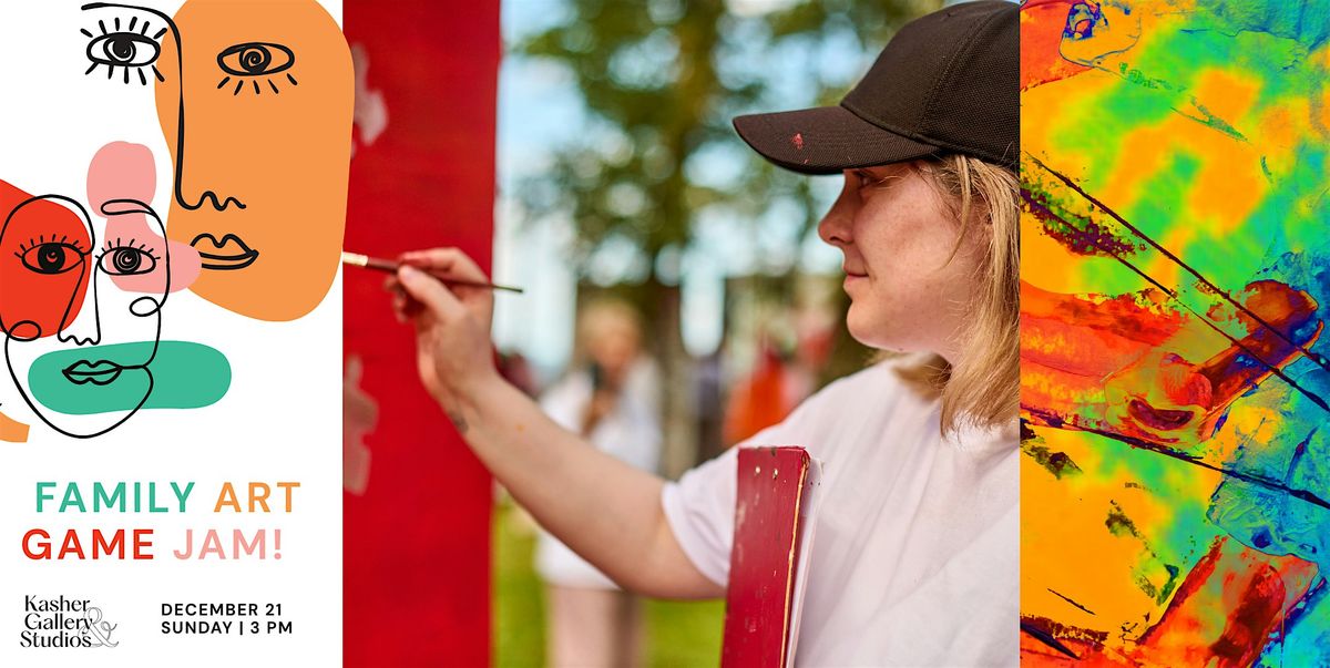 Family Art Game Jam!, 21 December | Event in Northport | AllEvents