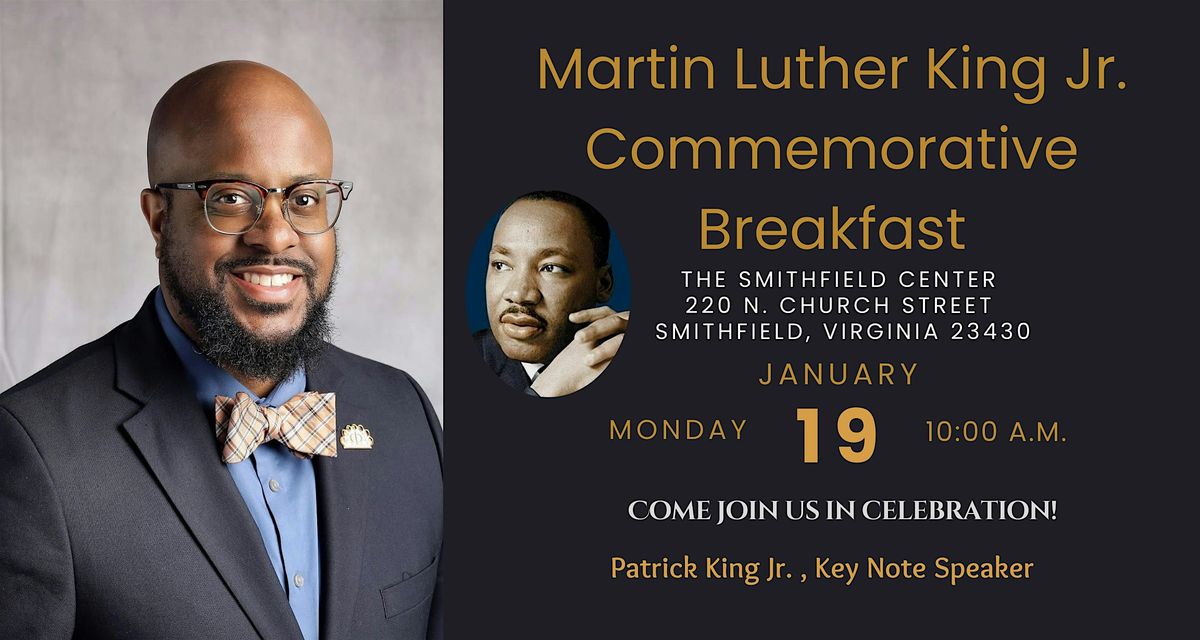 2026 MLK Breakfast Celebration, 19 January | Event in Smithfield | AllEvents