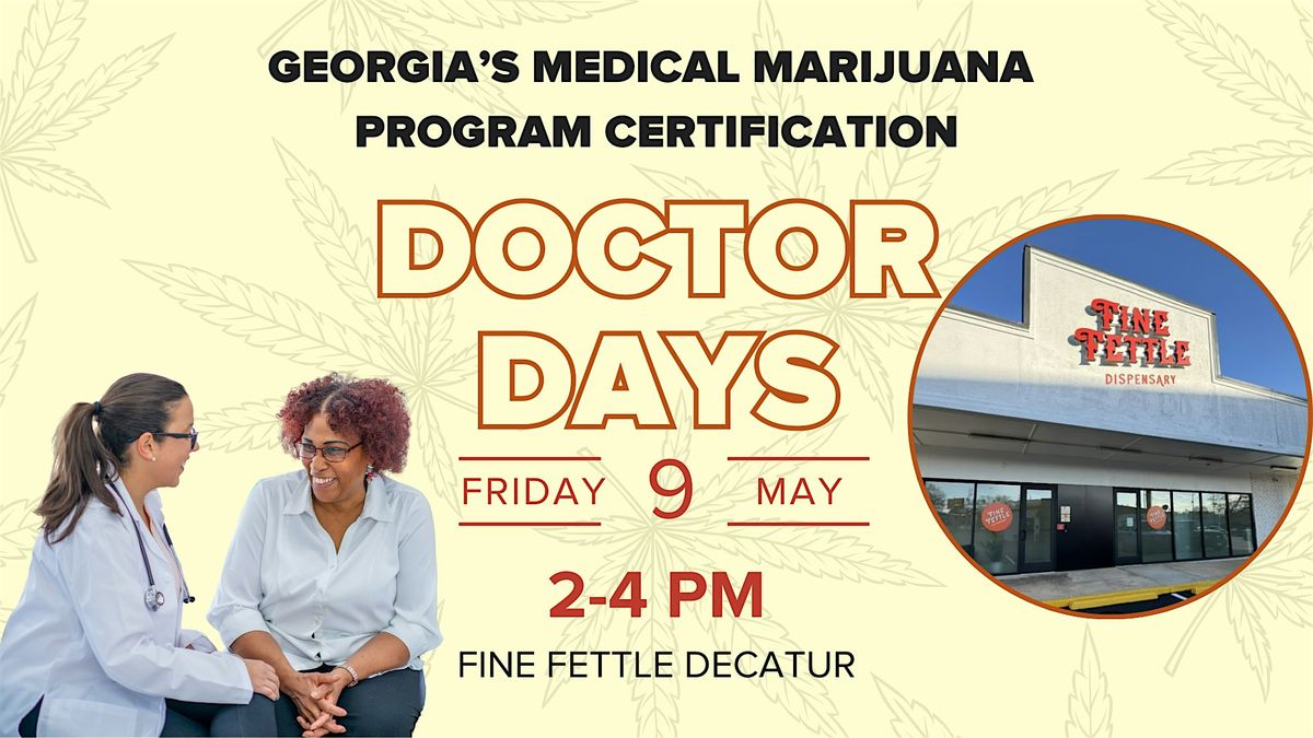 Fine Fettle GEORGIA Medical Marijuana Doctor Days - Decatur | Event in Decatur | AllEvents
