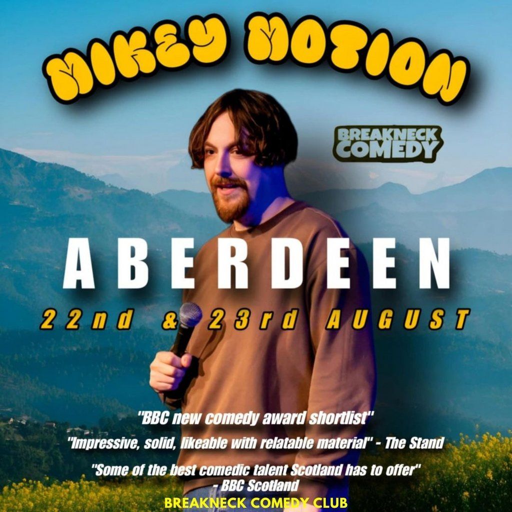 Mikey Motion, 22 August | Event in Aberdeen | AllEvents