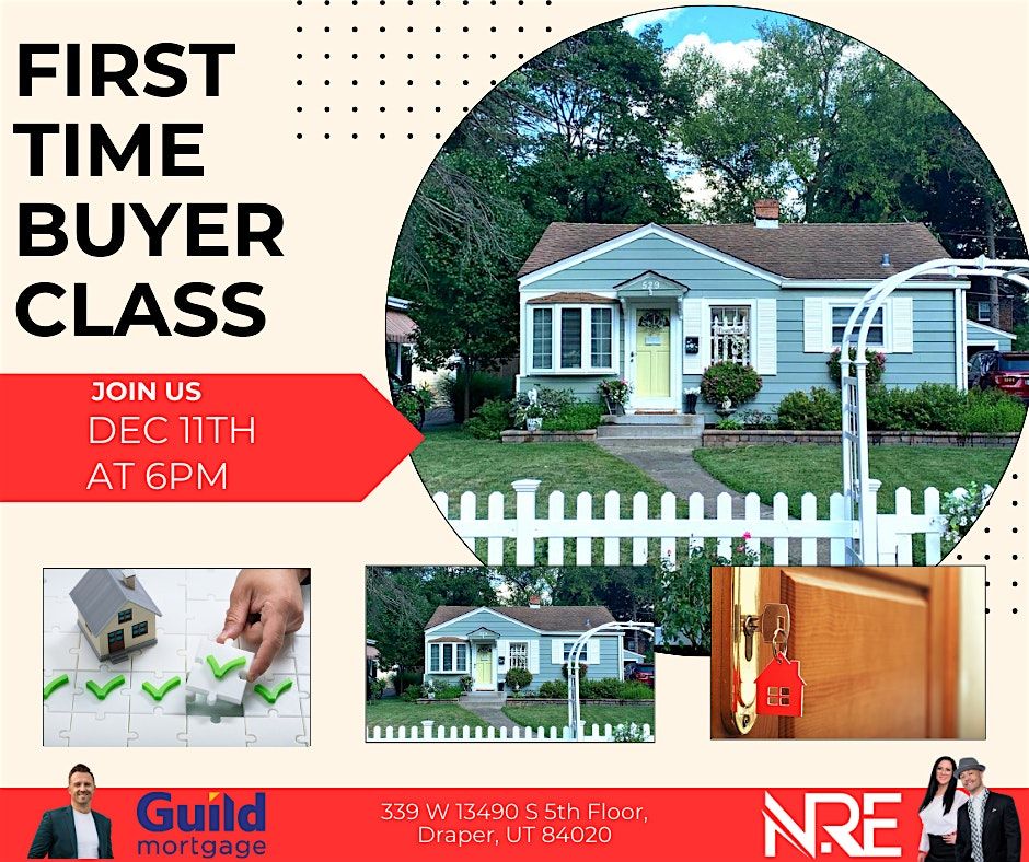 First Time Home Buyer's Class, 11 December | Event in Draper | AllEvents