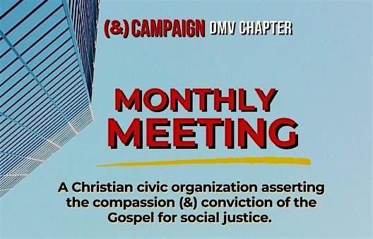 AND Campaign (DMV)  Monthly Meeting, 7 June | Event in Arlington | AllEvents