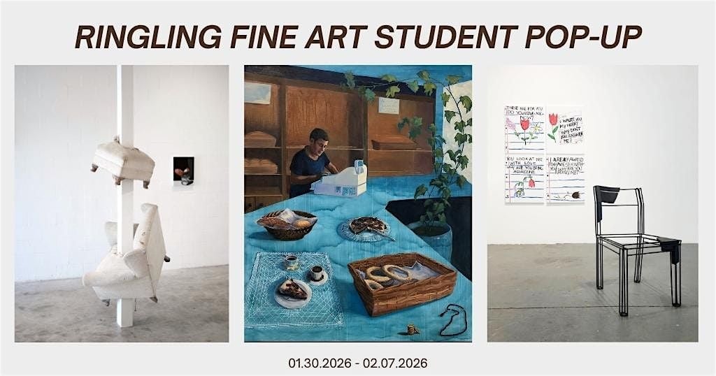 OPENING Ringling Fine Art Student Pop-Up, 30 January | Event in Sarasota | AllEvents